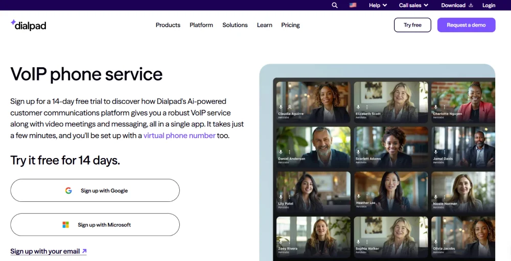 Dialpad as Voip provider