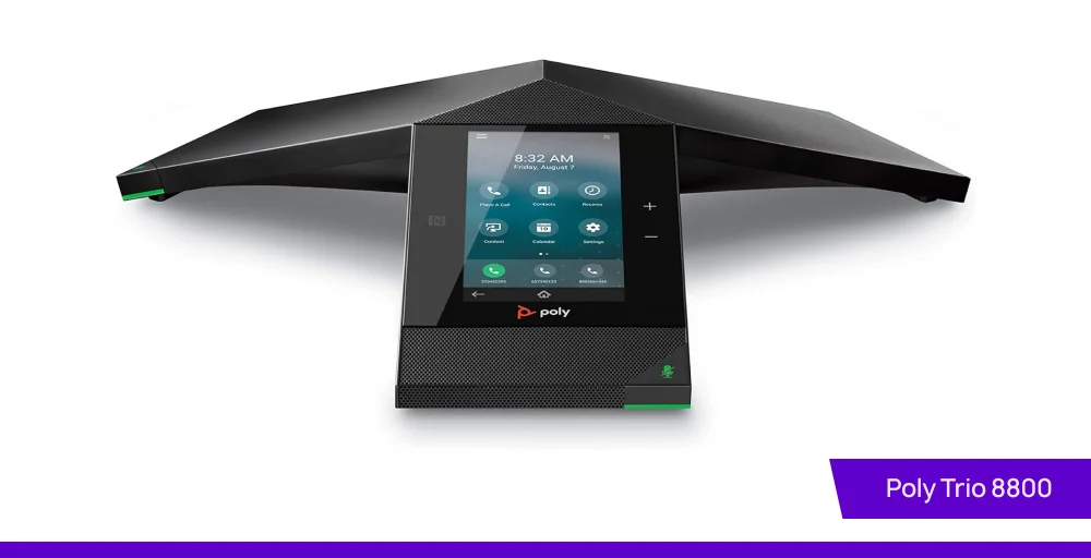poly trio 8800 voip conference phone