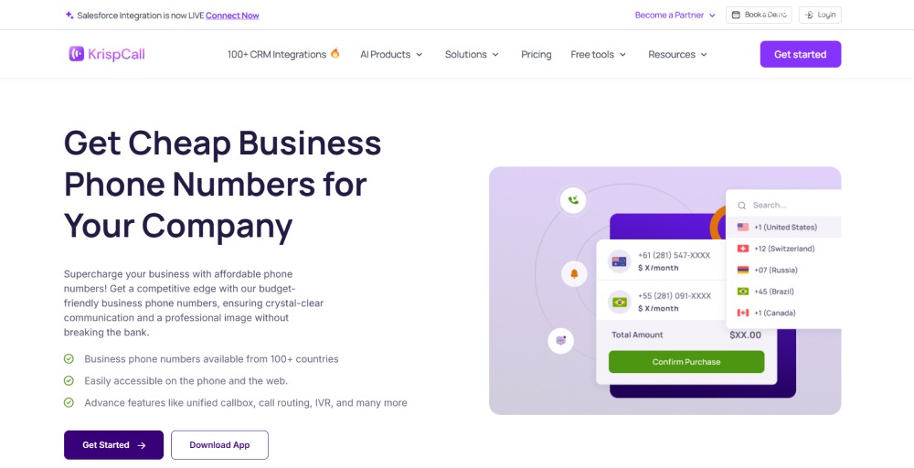 Experience the future of business calling with KrispCall