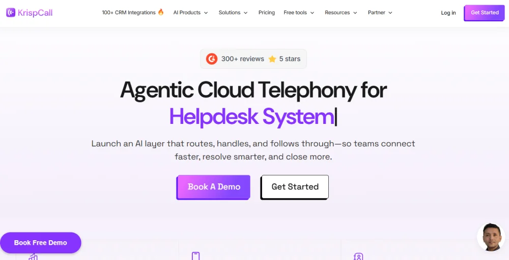 KrispCall digital phone service provider