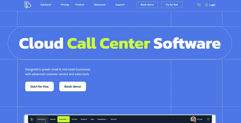 voip texting app: mightycall