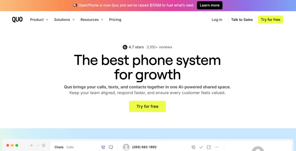 Quo-VoIP Provider in Canada