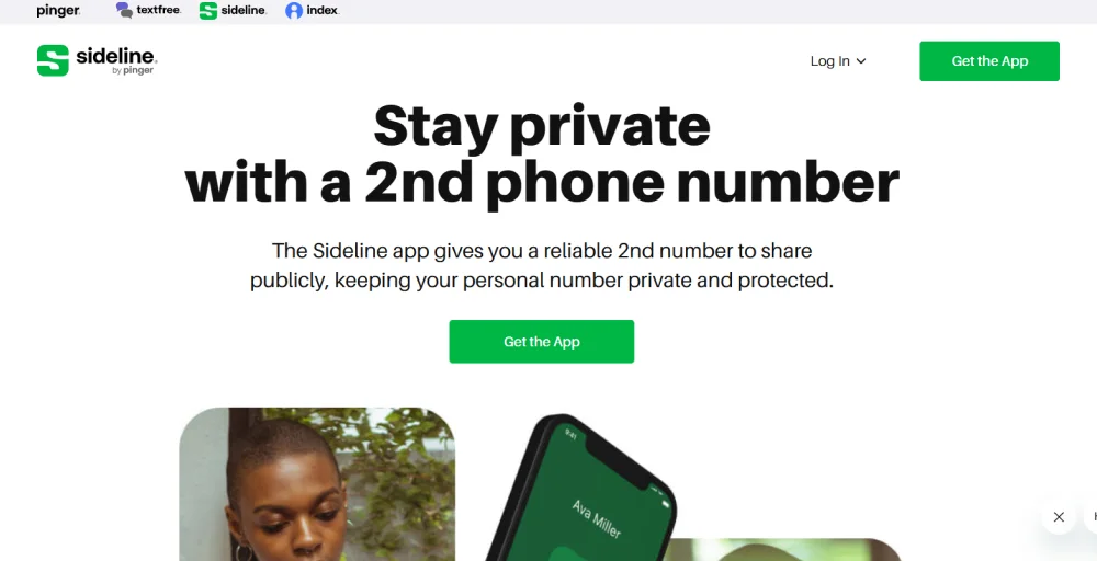 voip texting app: sideline 
