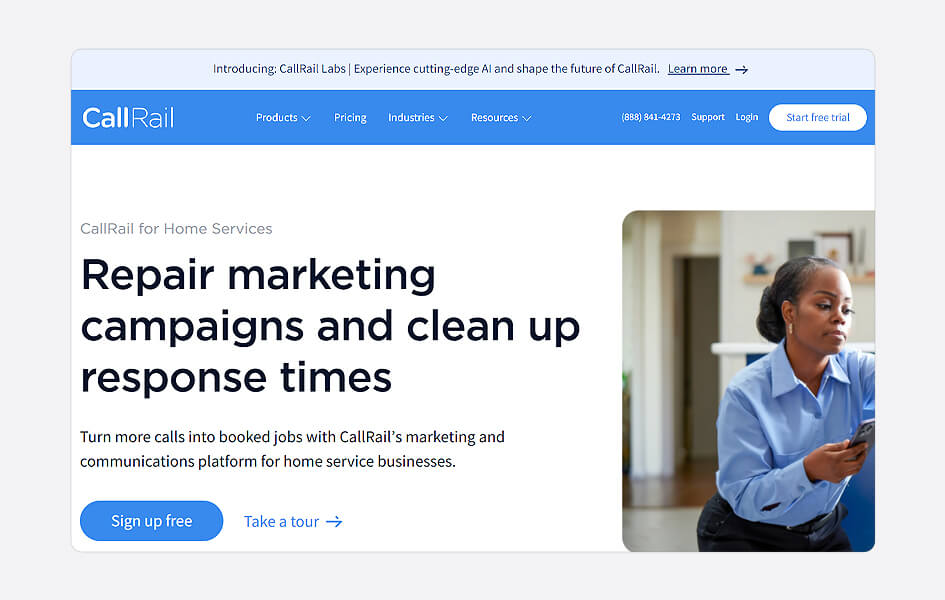 callrail for home services