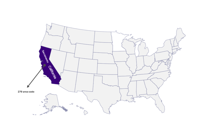 Where is area code 279.img