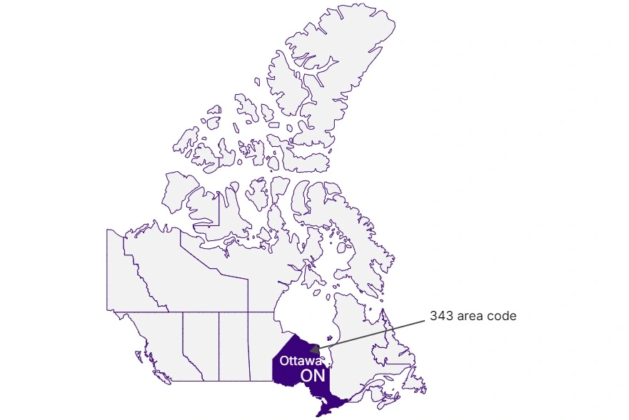 343 area code