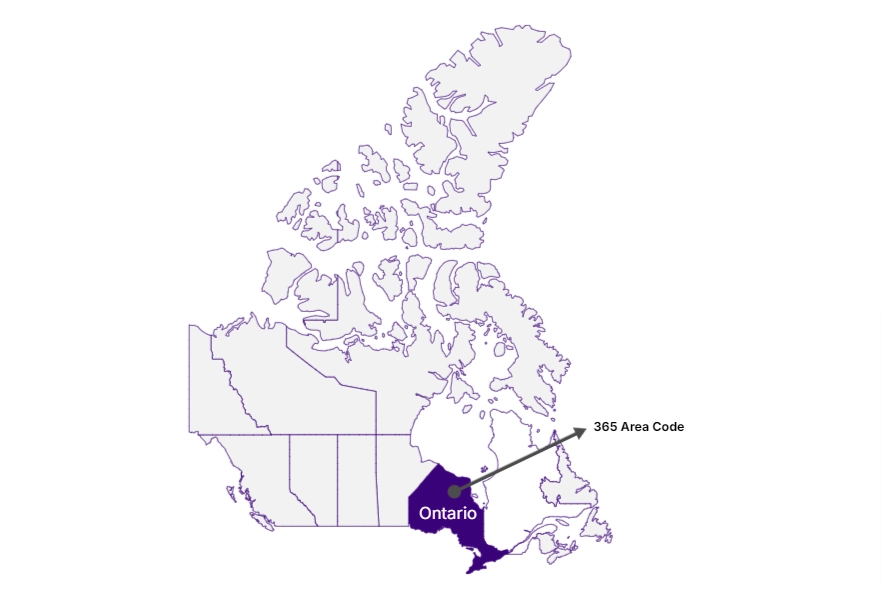 365 area code