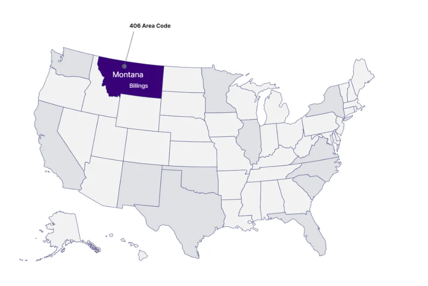 406 area code