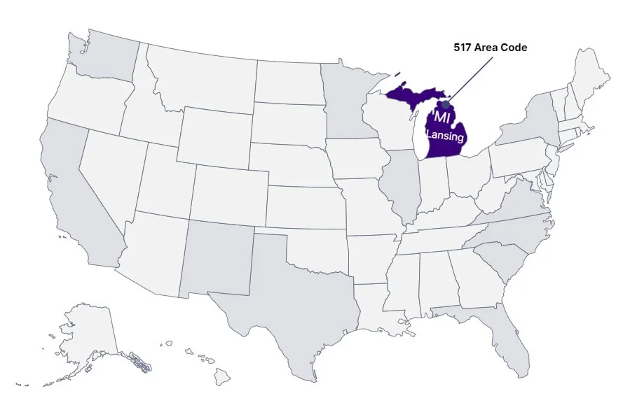 517 area code