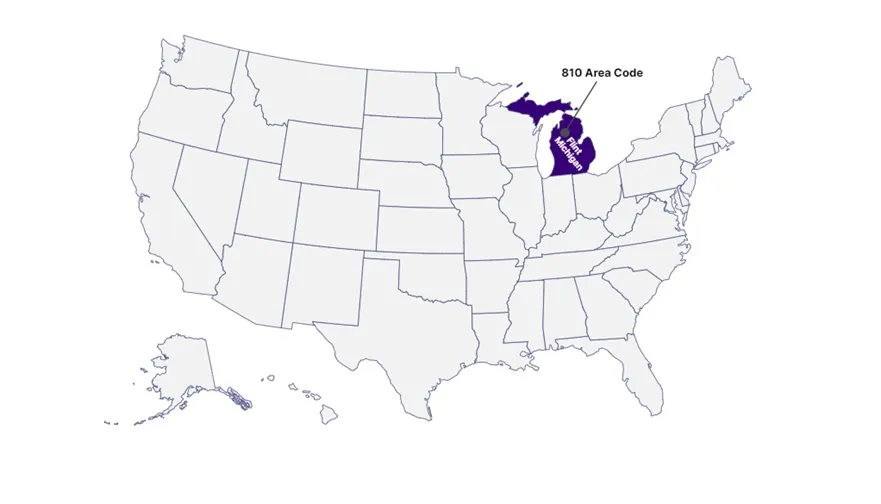 810 area code