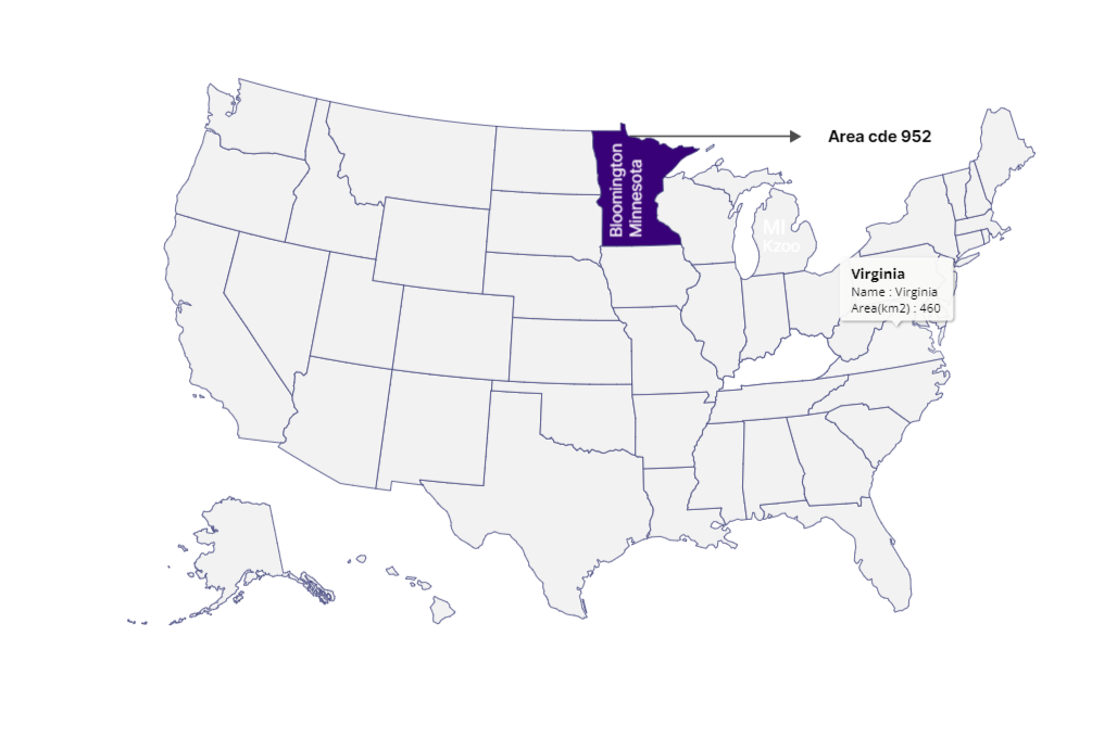 Area code 952