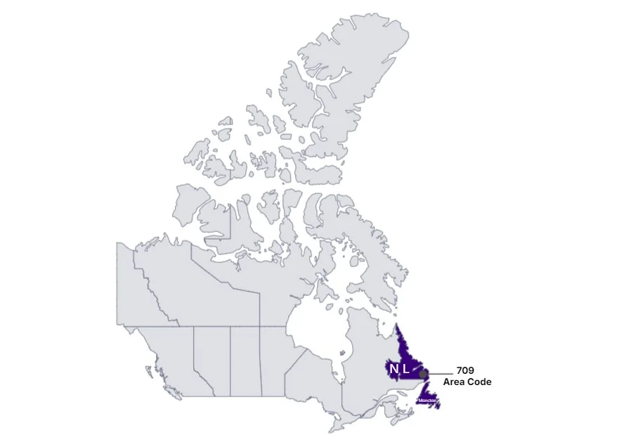 709 Area Code