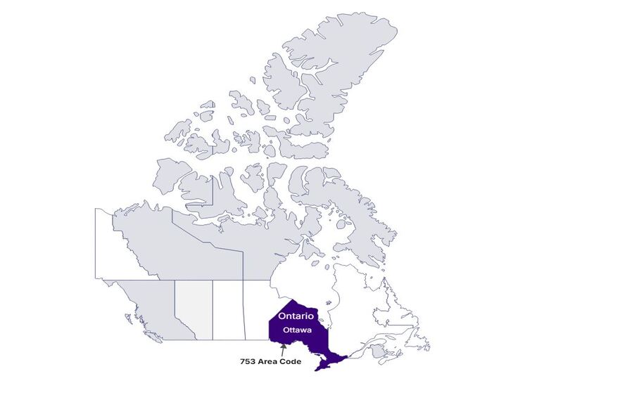 Ontario- 753 area code