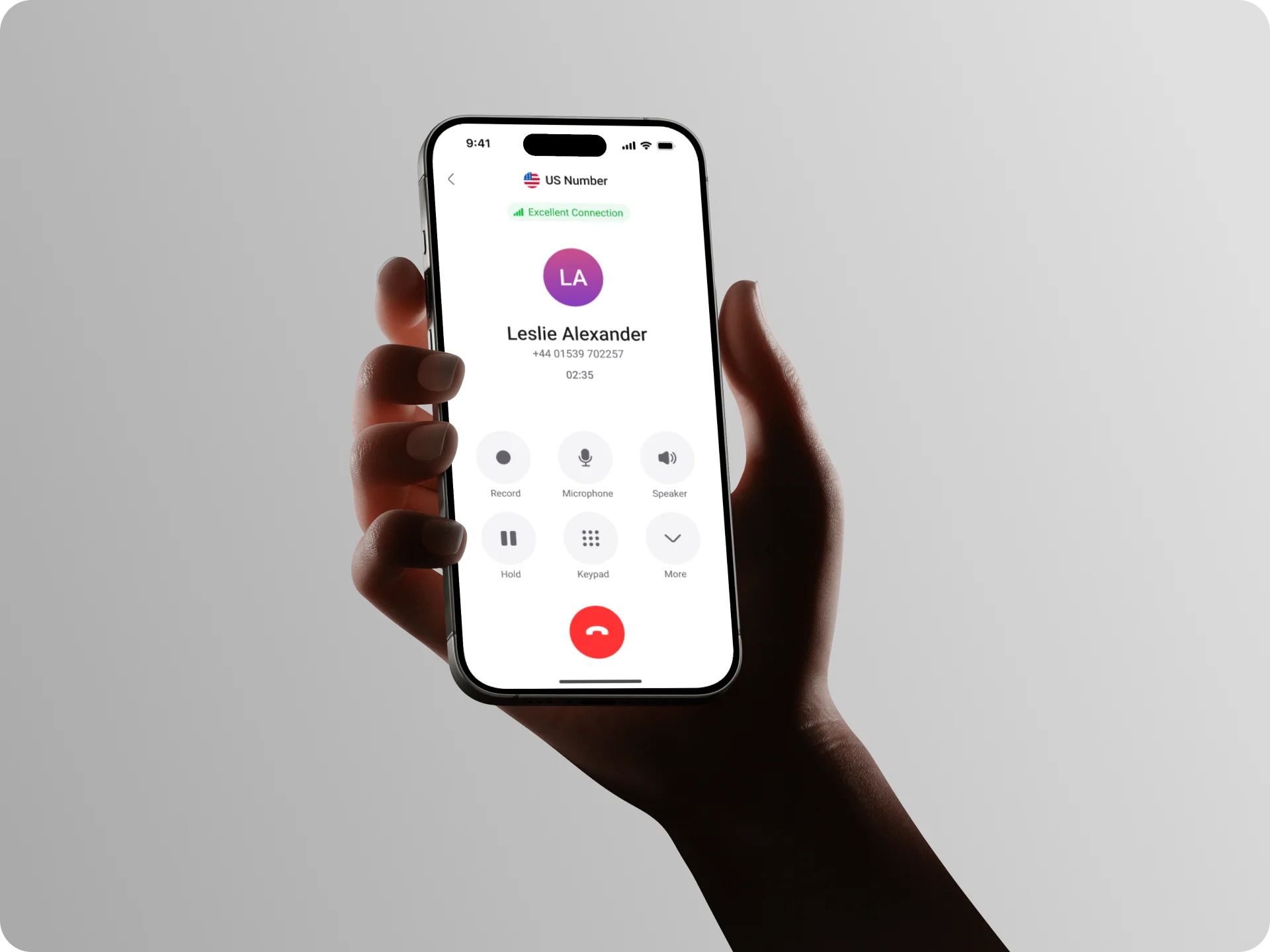 How is a Call put on Hold