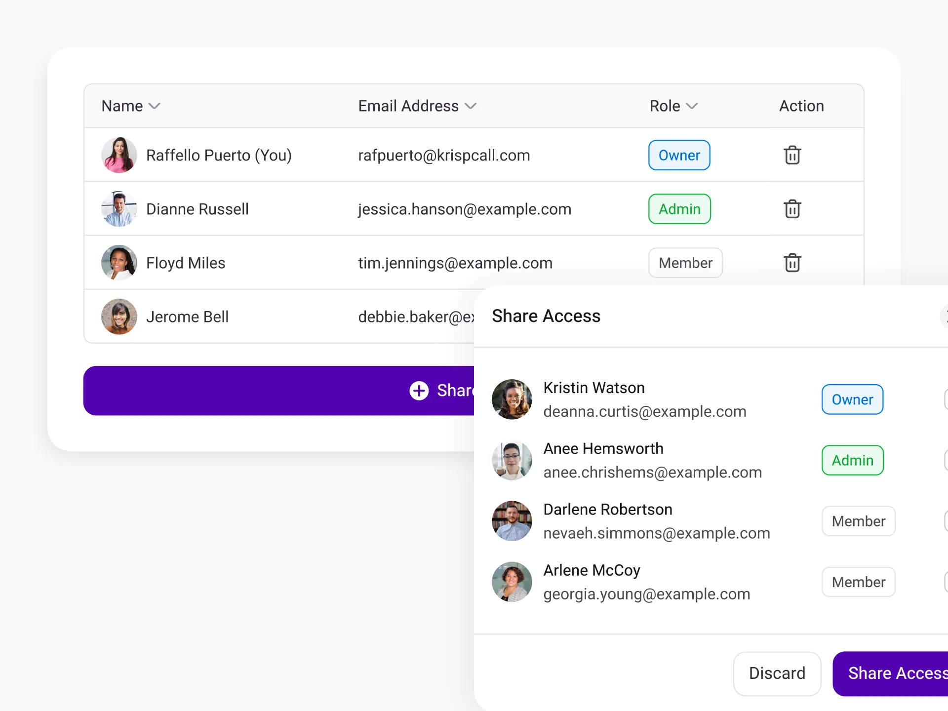 Share Business Phone Numbers With Your Team