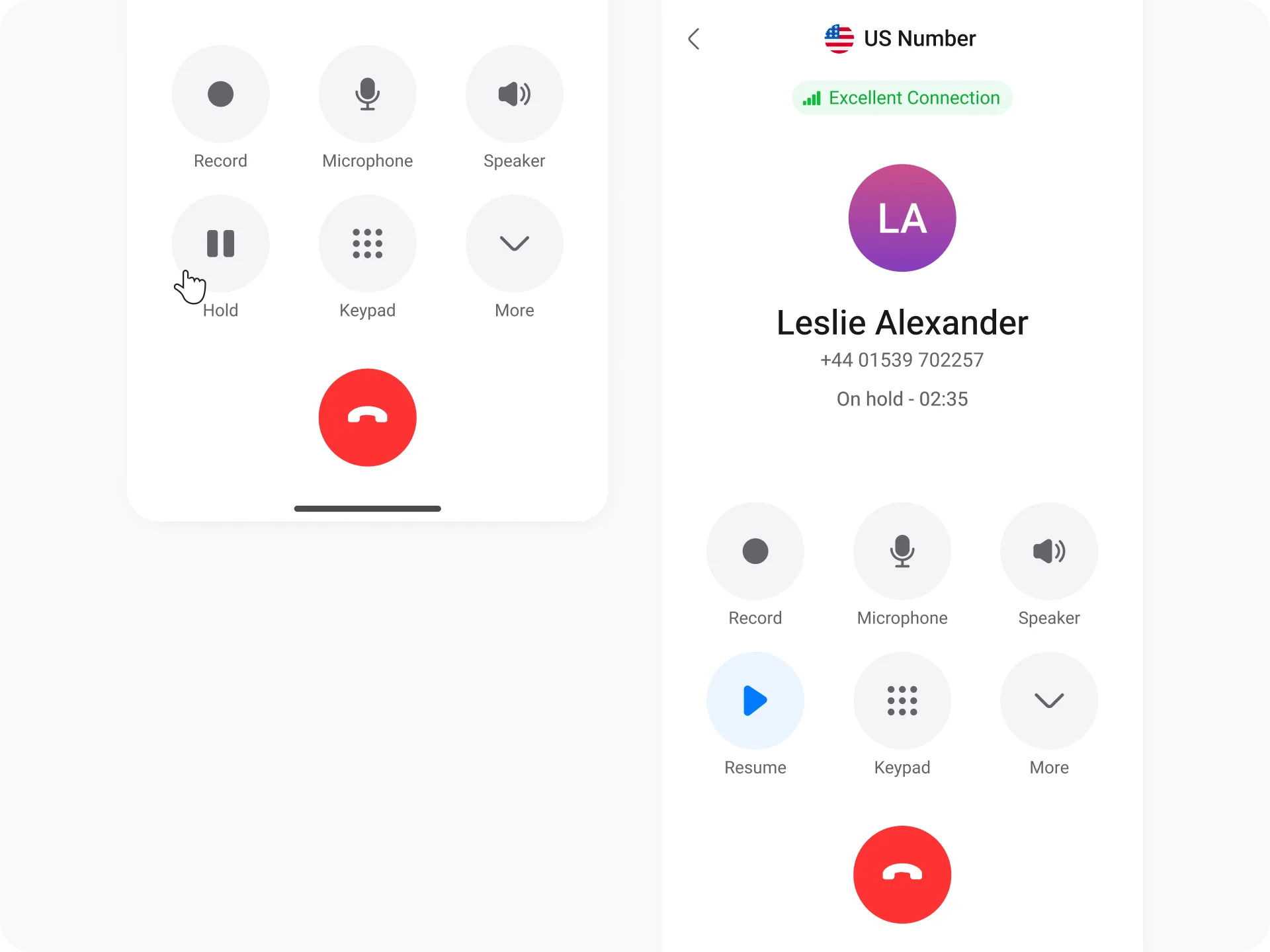 What does a Call On Hold mean