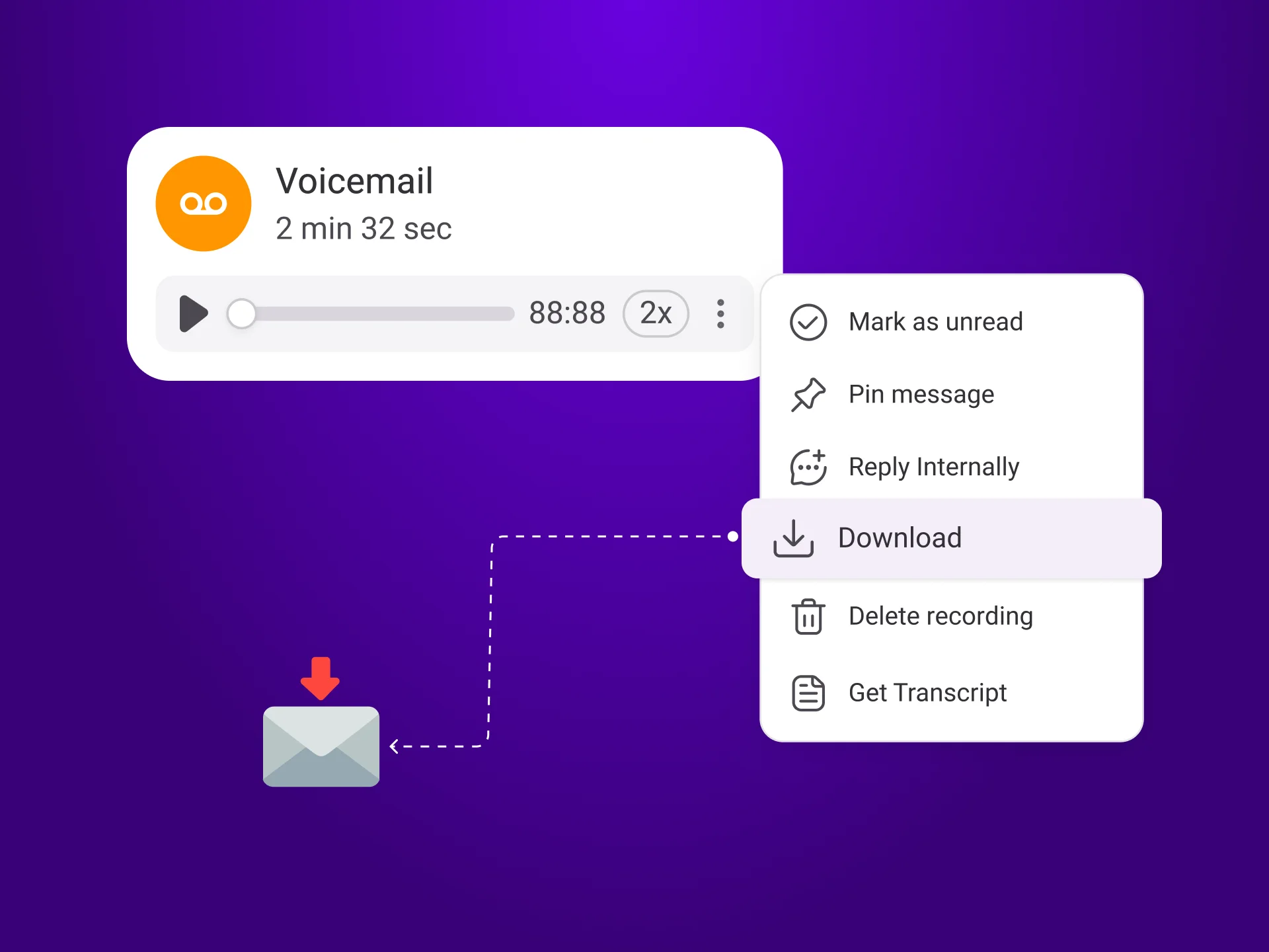 What is Voicemail To Email