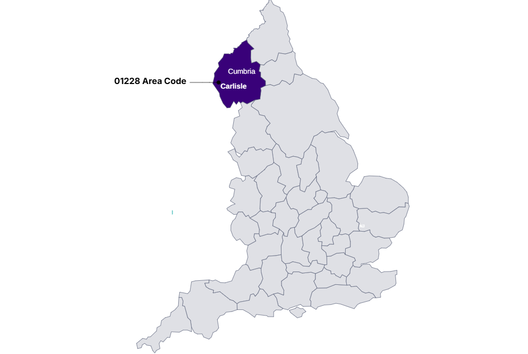 01228 area code