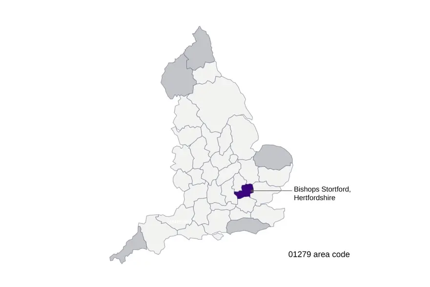 01279 area code