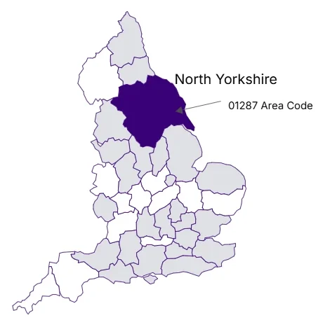 01287 area code