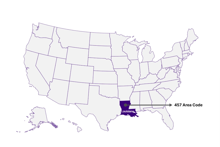 457 area code