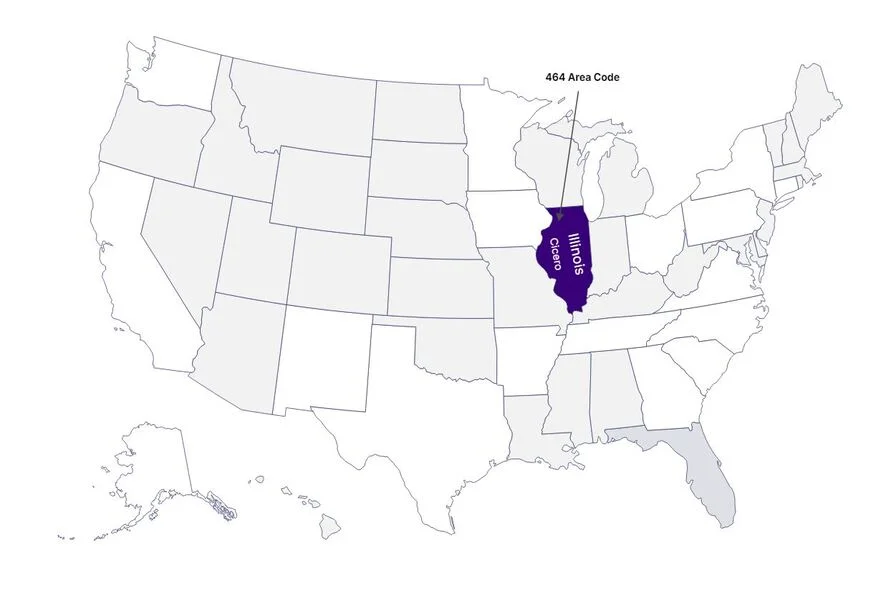 464 area code -illinois