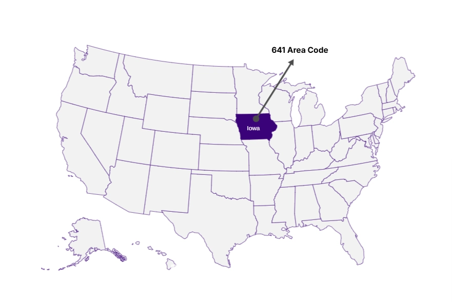 641 area code