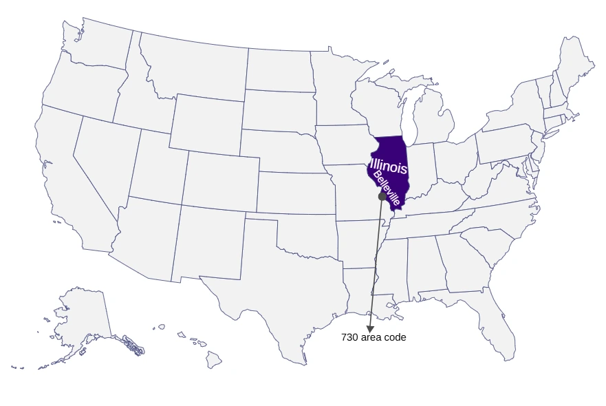 730 area code