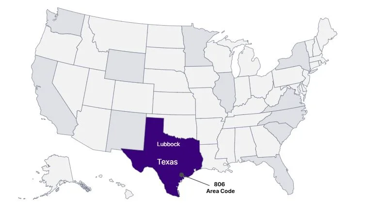 806 Area Code