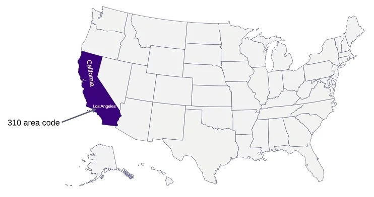 310 area code